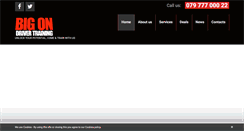 Desktop Screenshot of bigondrivertraining.com